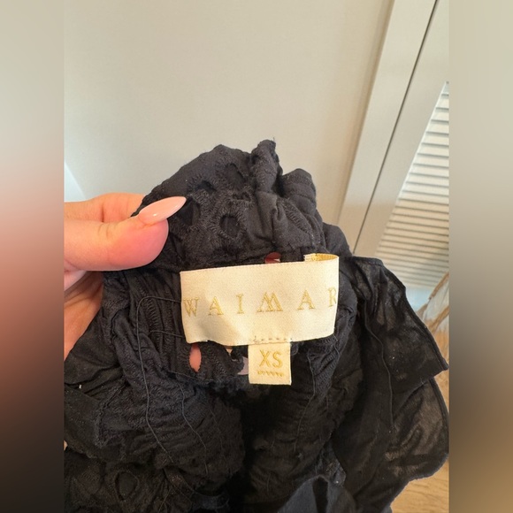 Waimari Alfresco Dress Black XS - Picture 3 of 3